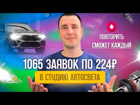 Видео: Как продвигаться на Авито? На примере студии автосвета