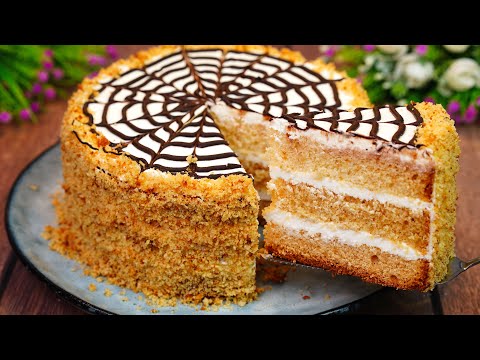 Видео: Медовик за 10 минут! Вам понравится! Просто и вкусно!