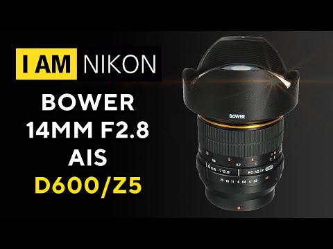 Видео: Bower 14mm F2.8 Nikon Z5 в 2023