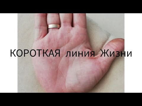 Видео: Хиромантия. Короткая линия Жизни.