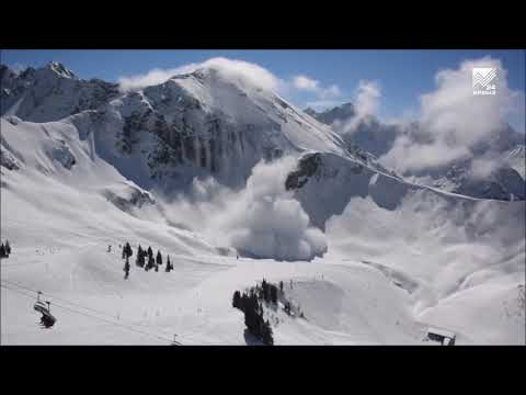 Видео: Лавина в Домбае. Как это было (22.01.2021)