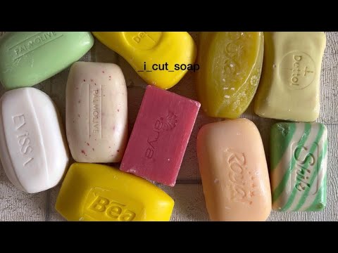 Видео: Asmr cutting dry soap/soap carving/relax video/ резка сухого мыла