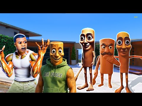 Видео: ФРАНКЛИН МЕН ДЖОННИ ТУНГ ТУНГ САХУР БАНДАСЫНА ҚОСЫЛДЫ (GTA V)
