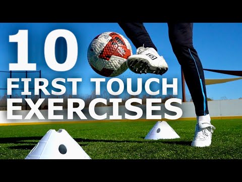 Видео: 10 упражнений для оттачивания первого касания | Улучшите контроль мяча