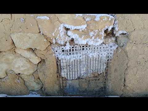 Видео: 8 января. куры. зима пришла. мороз - 20