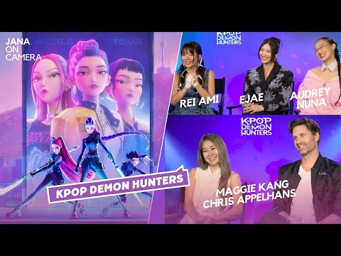 Видео: KPOP DEMON HUNTERS | Интервью с EJAE, REI AMI и AUDREY NUNA, создателями HUNTR/X