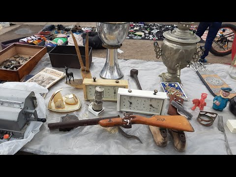 Видео: Барахолка рынок подержанных вещей . Ты точно такого не видел