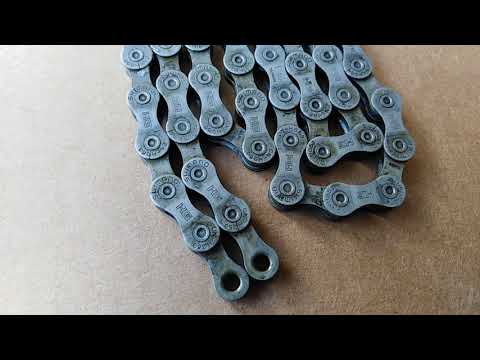 Видео: Как удалять ржавчину с велосипедной цепи, и как это не надо делать.