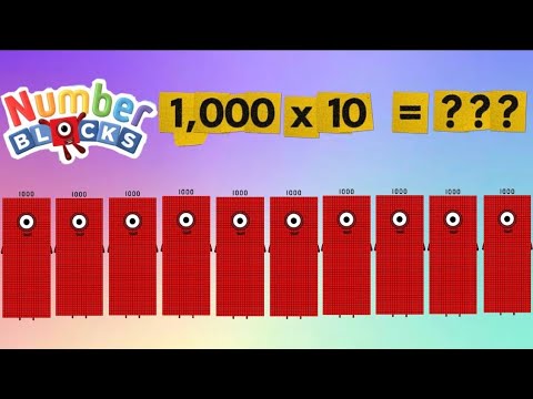 Видео: NUMBERBLOCKS УМНОЖЕНИЕ БОЛЬШИХ ЧИСЕЛ | УМНОЖЕНИЕ ГИГАНТСКИХ ЧИСЕЛ НА 10 | Привет, Джордж