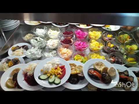 Видео: ЗАВТРАК В СТОЛОВОЙ "МИНУТКА У ТАМАРЫ", ЛАЗАРЕВСКОЕ 2023