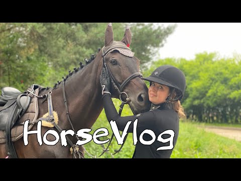 Видео: Vlog! Старты по конкуру. До финиша!