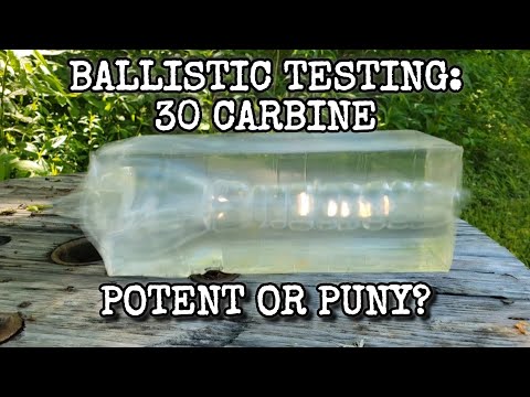 Видео: 30 Carbine Ballisitic Test — Разрушая мифы о Фадде