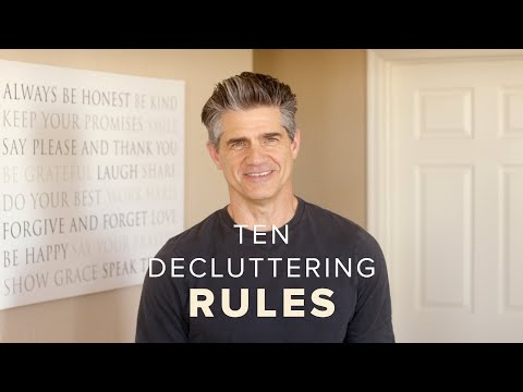 Видео: 10 простых правил, как иметь меньше вещей