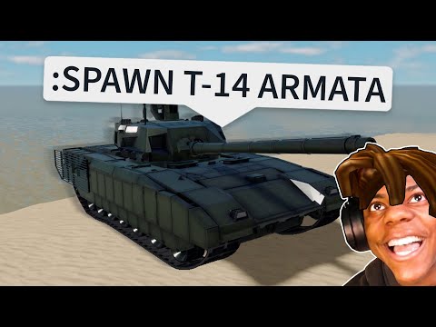 Видео: Смешные моменты ROBLOX War Tycoon (T-14 ARMATA)