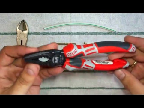 Видео: Пассатижи NWS 109-69-165 "CombiMax" обзор, сравнение, впечатление.