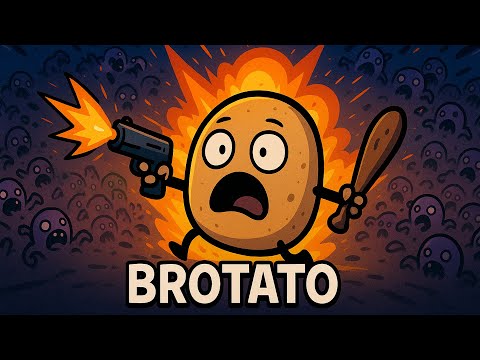 Видео: Раздал боссу с первого захода Brotato #1