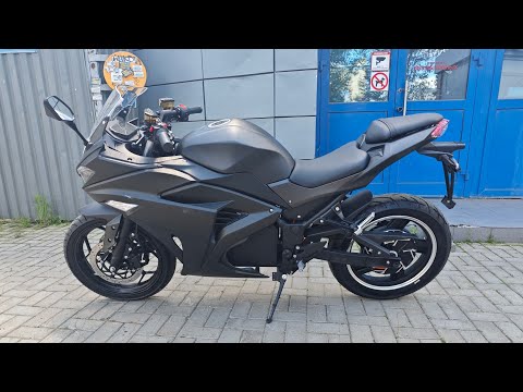 Видео: Привез из Китая электромотоцикл Yamaha R3 обзор