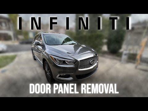 Видео: Снятие дверной панели Infiniti QX60! (Очень просто!)