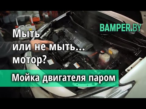 Видео: Мойка двигателя паром