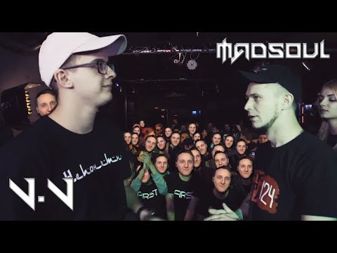 Видео: SLOVO BACK TO BEAT: V.V. vs MADSOUL [реакция]