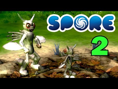 Видео: ч.02 Прохождение игры SPORE™ Anthology - Существо Клава