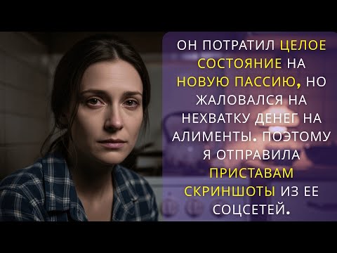 Видео: Он потратил целое состояние на новую пассию, но жаловался на нехватку денег на алименты  Поэтому....