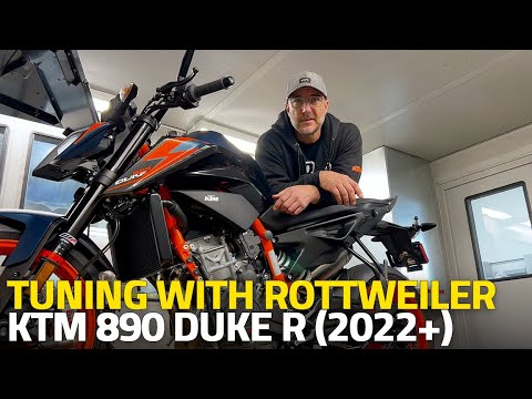 Видео: ТЮНИНГ С РОТВЕЙЛЕРОМ - KTM 890 DUKE R (2022+)