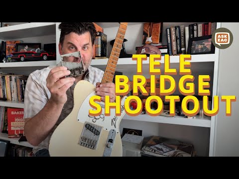 Видео: Перестрелка на мосту Telecaster! 3-х седловых против 6-ти седловых на моём Esquire 1957 года — сп...