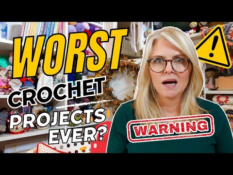 Видео: Рейтинг 15 ХУДШИХ проектов по вязанию крючком за всю историю человечества