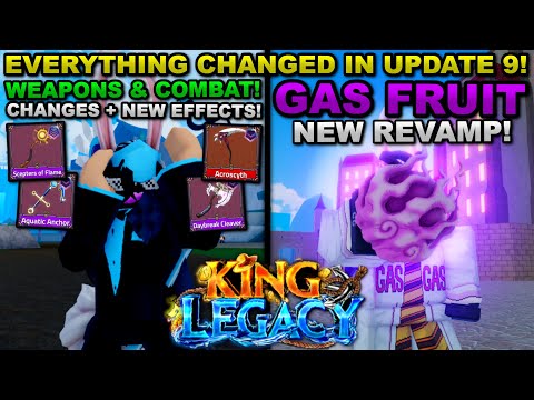 Видео: Все, что изменилось в обновлении Roblox King Legacy 9... Вот что они сделали!