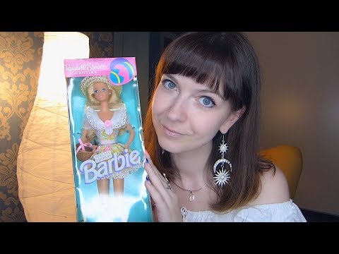 Видео: АСМР ASMR Болталка и распаковка куклы Барби 90х 🎀🎈Russel Stover Candies Barbie