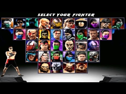 Видео: Mortal Kombat Trilogy - JOHNNY CAGE MK1 Полный проход 2023 !!!