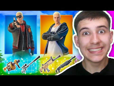 Видео: RANDOM EMINEM СКИН ВЪВ ФОРТНАЙТ