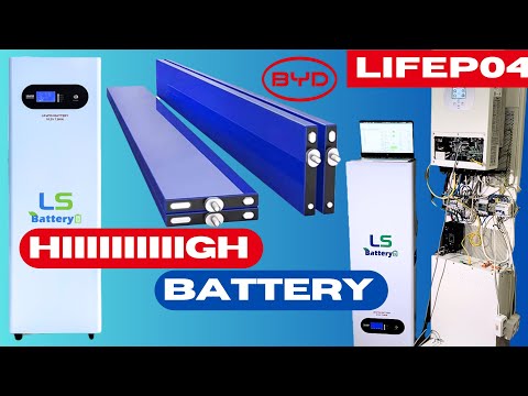 Видео: LS Battery. LiFePo4 (LFP) 🔋 7.68kWh 150Ah 51.2V. Огляд і тестування акумулятора. JBD BMS. BYD Blade