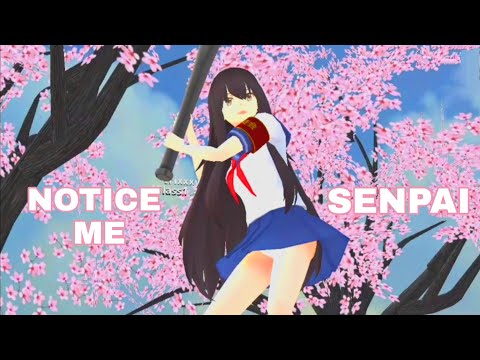 Видео: ЗАМЕТЬ МЕНЯ, СЕНПАЙ! | NOTICE ME SENPAI | SGS | School Girls Simulator music video