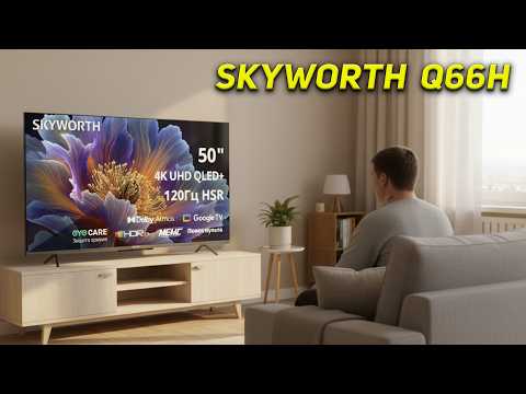 Видео: SKYWORTH Q66H — обзор QLED-телевизора на Google TV | Новинка 2025 года