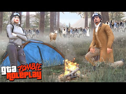 Видео: ОДИН НА ОДИН с ЗОМБИ в ЛЕСУ! - GTA 5 RP Зомби Апокалипсис (Radmir RP / Моды ГТА 5)