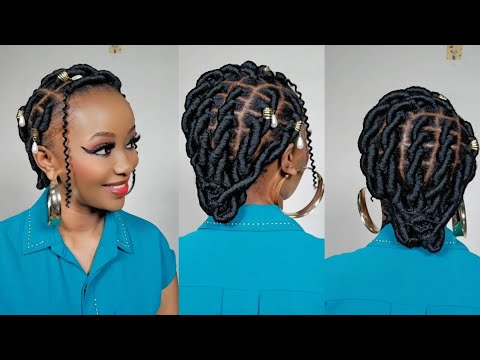 Видео: Великолепная прическа из бразильской шерсти для роста волос без боли