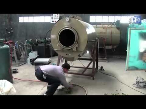 Видео: Барабан для обжарки чайного листа