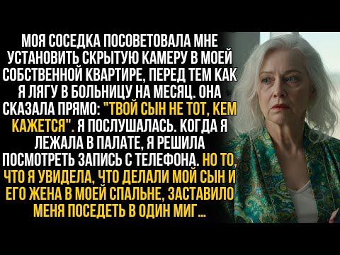 Видео: Моя соседка сказала_ _Твой сын не тот, кем кажется_. Поставила камеру, но когда я включила запись…