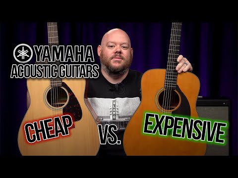 Видео: Дорогие и дешёвые акустические гитары Yamaha | FGX5 против FG800