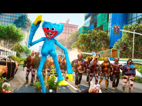 Видео: ХАГГИ ВАГГИ ВЫЖИВАЕТ 1 НОЧЬ В ЗОМБИ АПОКАЛИПСИС Poppy Playtime в ГТА 5 МОДЫ! ПОППИ в GTA 5 ВИДЕО