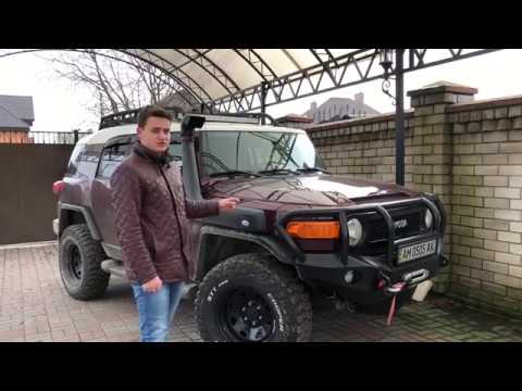 Видео: Установка шноркеля на Toyota FJ Cruiser.