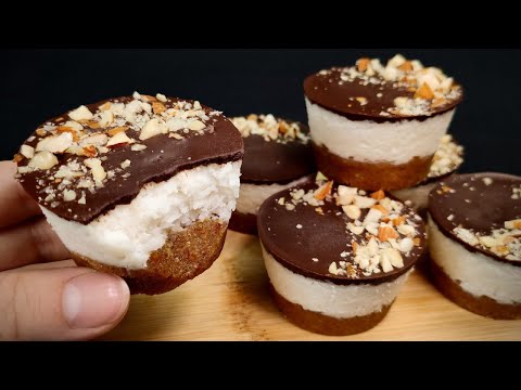 Видео: Летний энергетический десерт без выпечки и без сахара! Здоровый перекус на день!