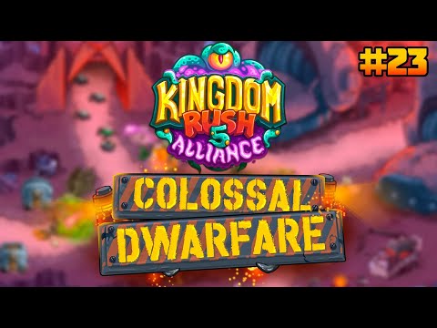 Видео: Колоссальная угроза! || Kingdom rush Alliance #23