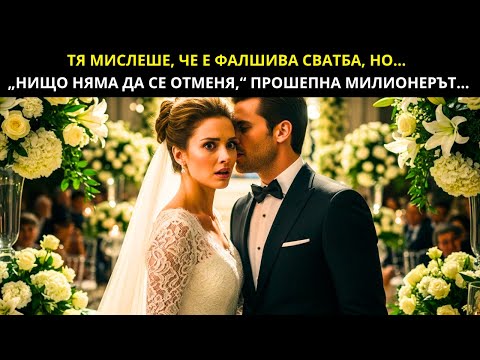 Видео: ТЯ МИСЛЕШЕ, ЧЕ ТОВА Е ФАЛШИВА СВАТБА… ДОКАТО МИЛИОНЕРЪТ НЕ ПРОШЕПНА: „НИЩО НЯМА ДА СЕ ОТМЕНЯ“