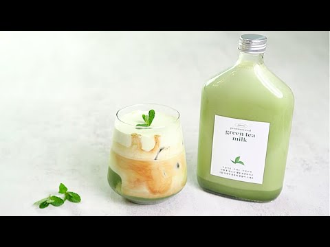 Видео: Секретный рецепт корейского кафе :: Как приготовить латте с зеленым чаем и кофе маття