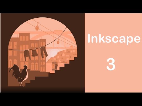 Видео: Inkscape: Урок 3