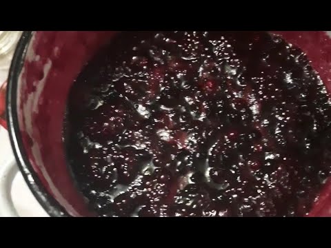 Видео: Варенье из ирги и черной смородины.Заготовки на зиму.