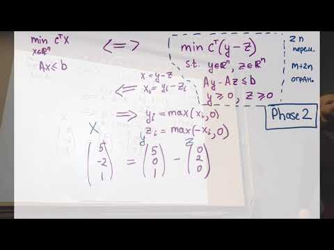 Видео: Семинар 12. Двухфазный симплекс метод. Портфельная теория Марковица. Практика. МФТИ. 2022